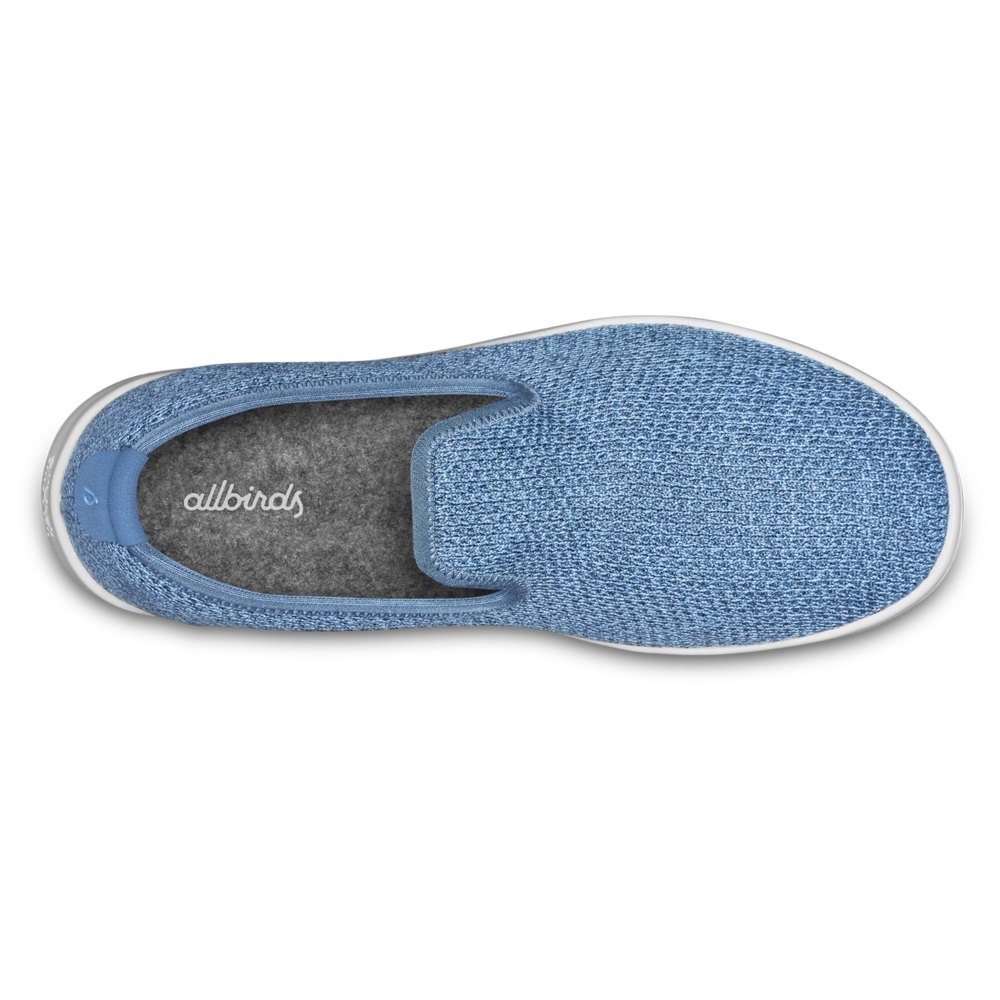 Allbirds Women\'s Tree Loungers - Slip-Ons Blue - FTS482765